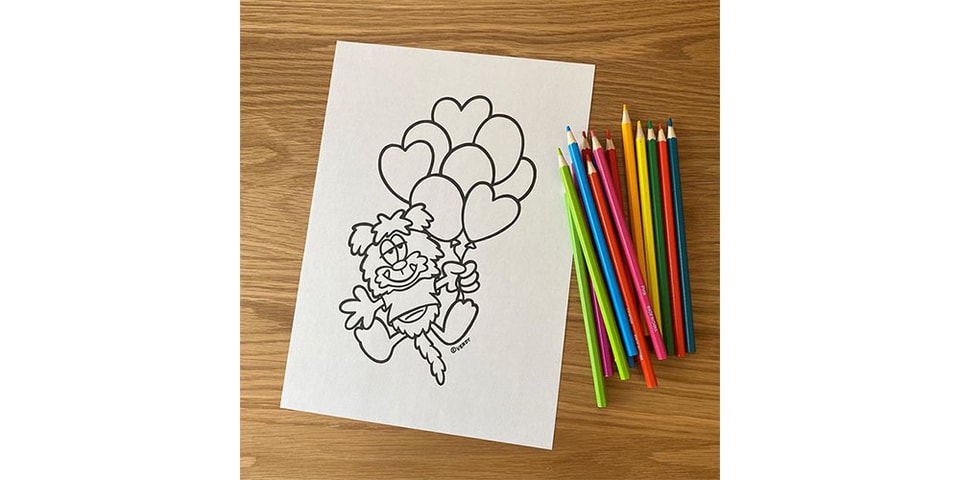 ヴェルディ描き下ろしによる新キャラクターの塗り絵が公開 | HYPEBEAST.JP