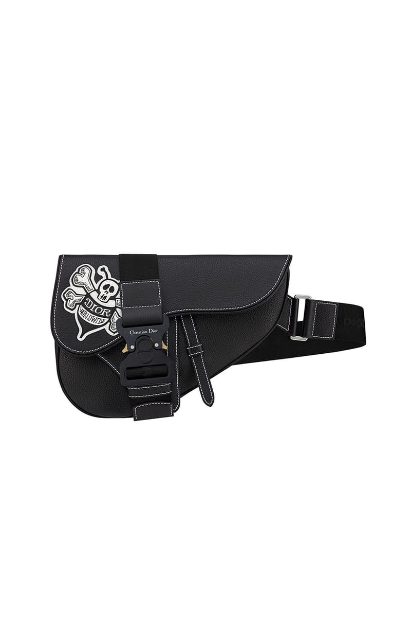 DIORディオール SHAWN STUSSY Bee レザー ショルダーバッグ DIORディオール SHAWN STUSSY Bee レザー ショルダーバッグ