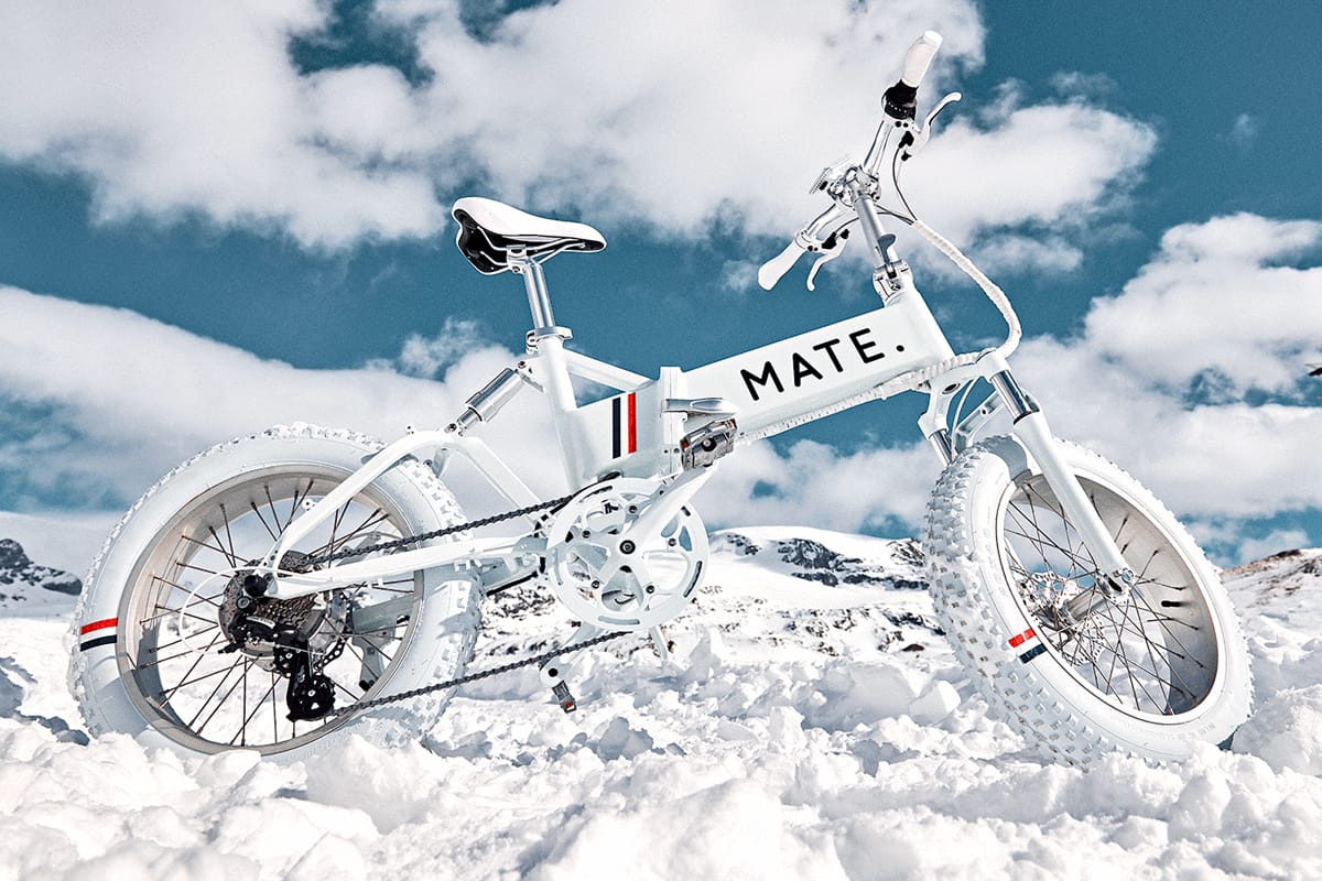モンクレールとデンマークの自転車メーカーのコラボe-Bikeが発売