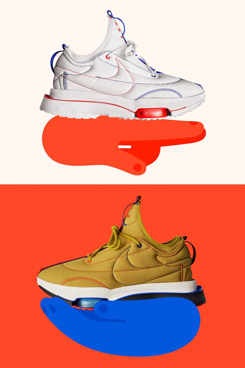 ナイキがグラフィックデザイナー マチューとのコラボスニーカーを発売