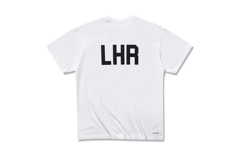 ユニフォームエクスペリメントがフラグメントの手がけた旅Tシャツを