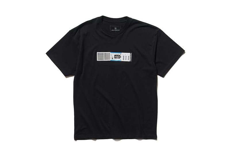 ユニフォームエクスペリメントがフラグメントの手がけた旅Tシャツを