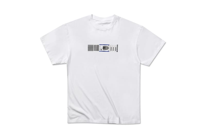 ユニフォームエクスペリメントがフラグメントの手がけた旅Tシャツを
