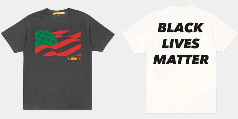 ユニオンがBLM運動に敬意を払った新作Tシャツを発表 | Hypebeast.JP