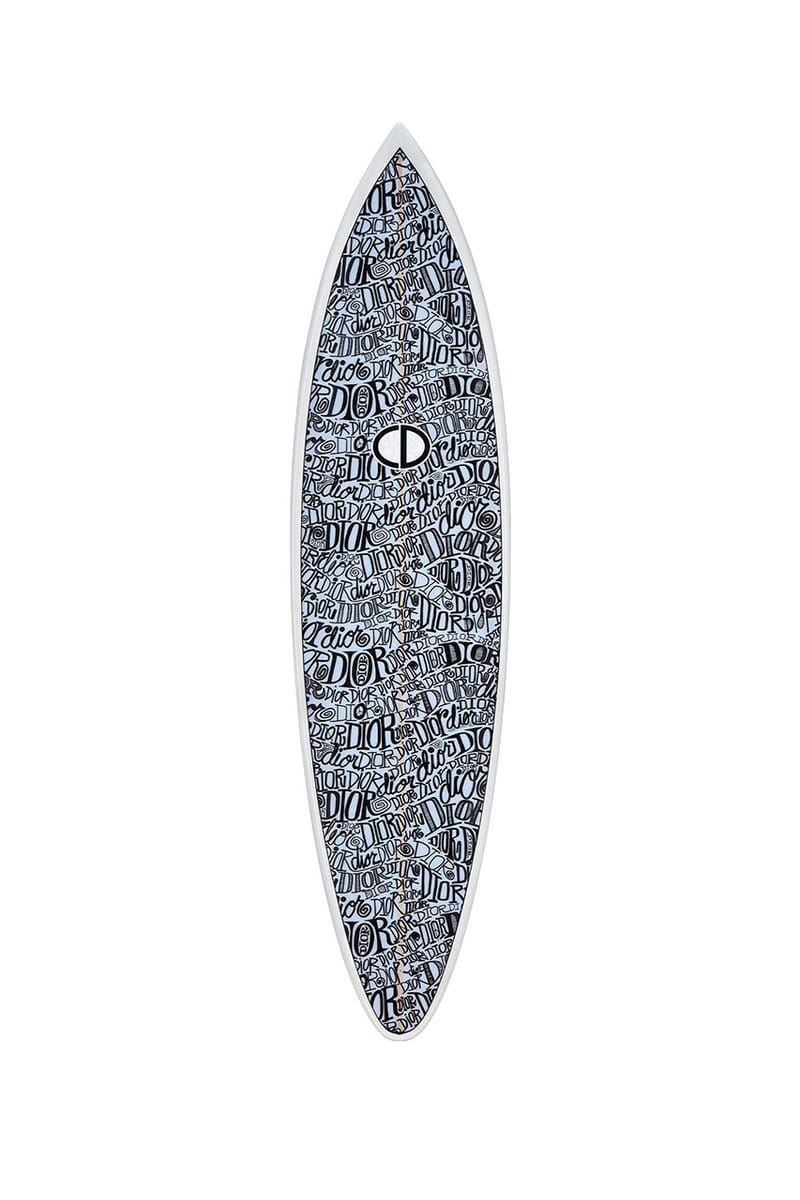 新品 DIOR × SHAWN Surf ロゴ サーファー ラグランスリーブ ディオールからショーンステューシーの手がけたサーフボードが登場