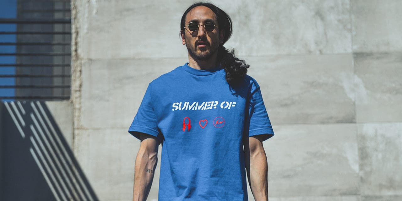 スティーヴ・アオキがフラグメントとのコラボTシャツをリリース 