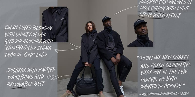 Fear of God x Ermenegildo Zegna コラボコレクションが先行予約を 