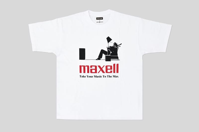 ジャーナル スタンダードと電気メーカー マクセルがコラボTシャツを