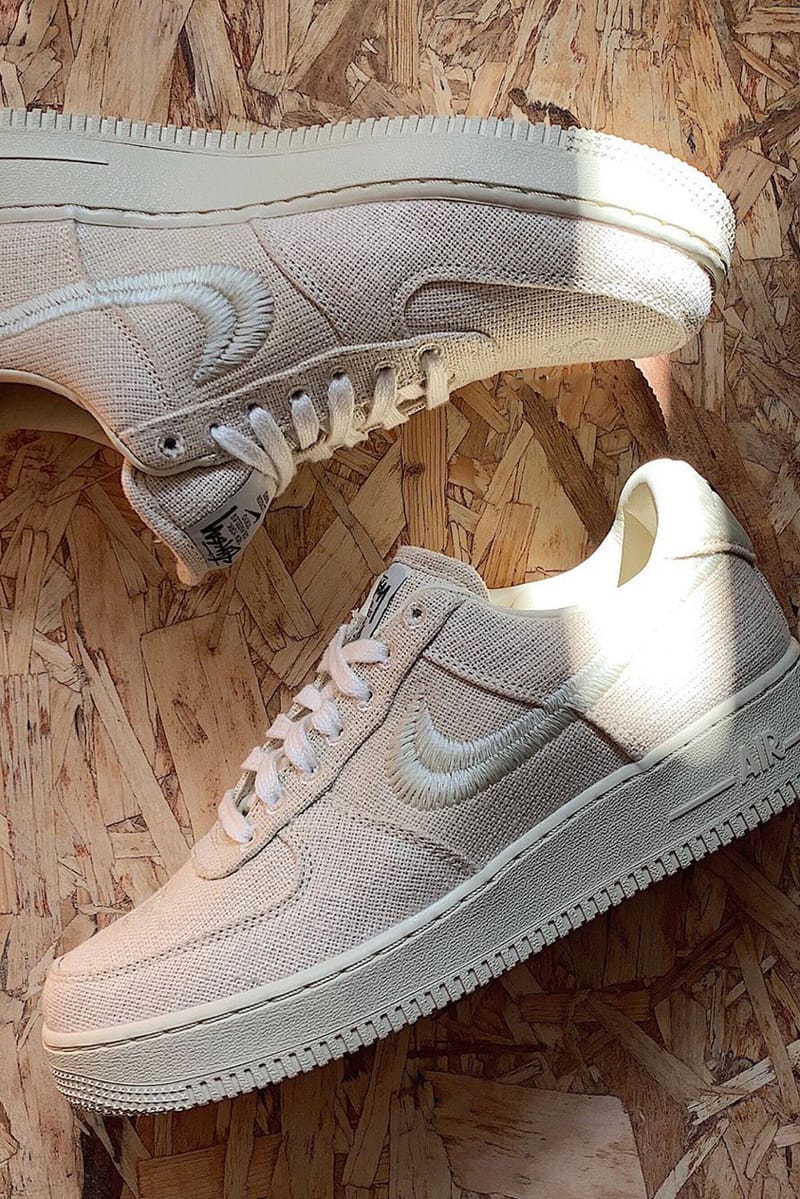 NIKE air force 1 low stussyスニーカー