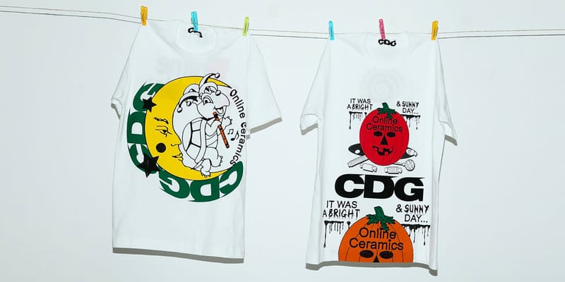 CDGとオンライン セラミックスがコラボTシャツを発表 | Hypebeast.JP