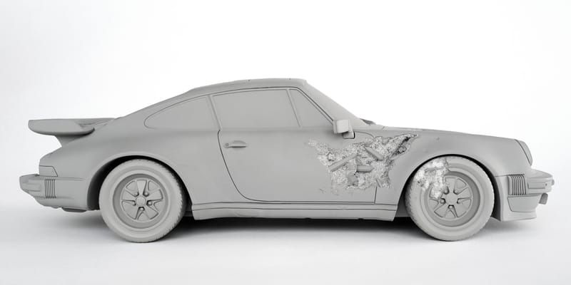 ダニエルアーシャムがポルシェ 911ターボのスカルプチャーを発売 