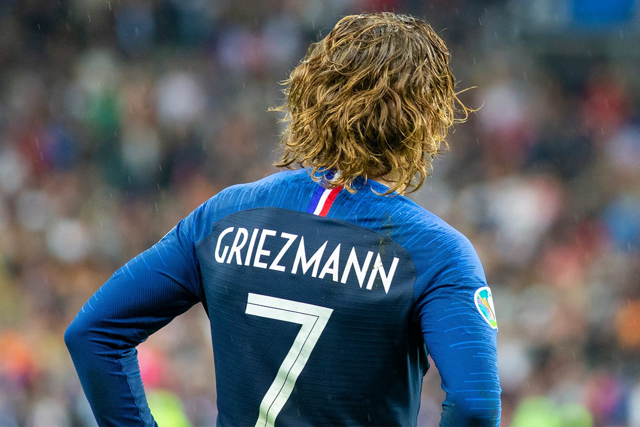 グリーズマン フランス代表 ユニフォーム ワールドカップ-