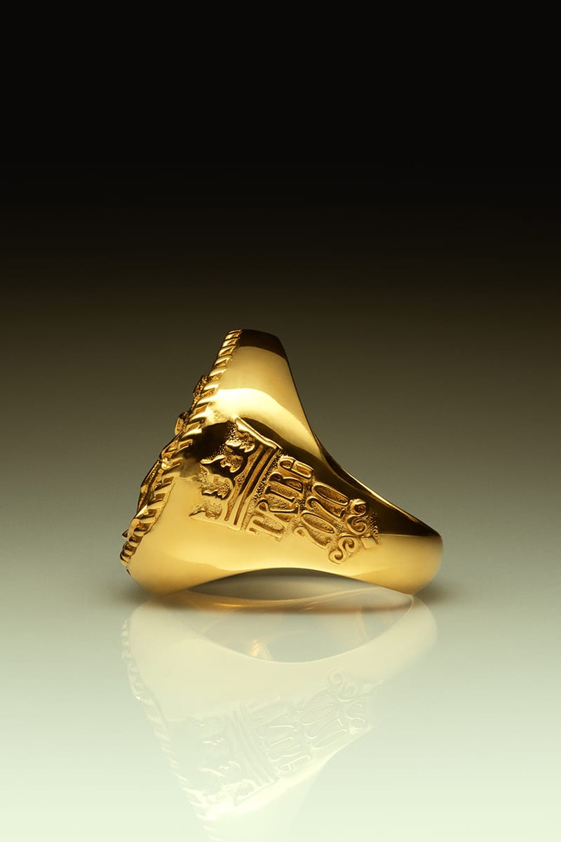 リング(指輪)21号　Stussy 40th Anniversary Ring Gold