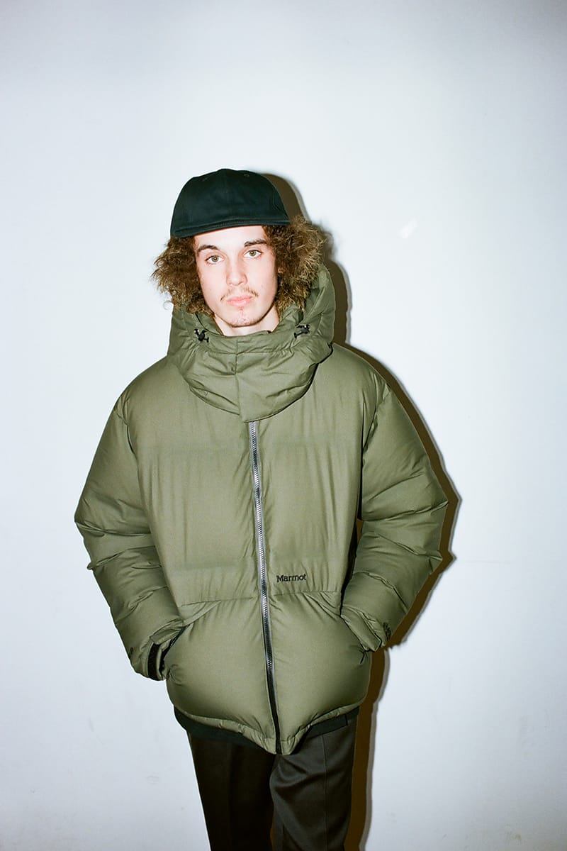 VAINL ARCHIVE x Marmot x B&Y 別注 ダウンジャケット-