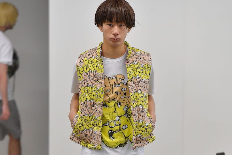 送料無料 即決】KAWS x COMME des GARCONS SHIRT EYE グレー XL新品