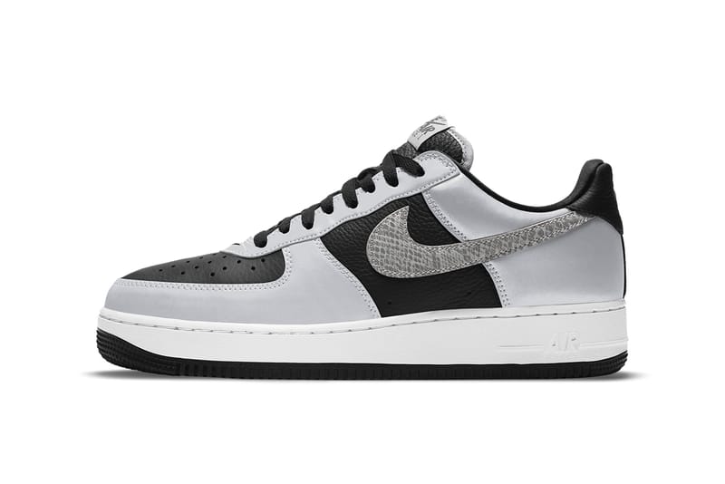 airforce1 silver snake 黒蛇-