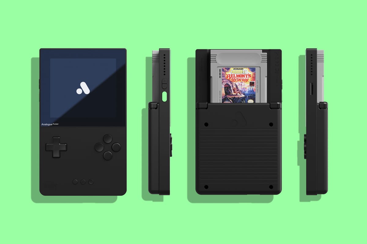 円高還元 Analogue Pocket ゲーム機 ブラック 本体 純正ケース 新品 
