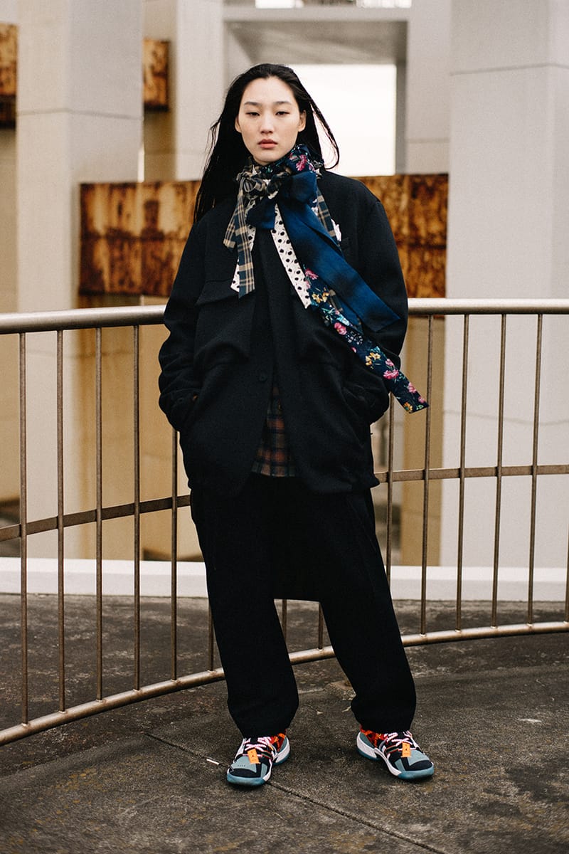 FACETASM ファセッタズム スリットストライプスラックスパンツ