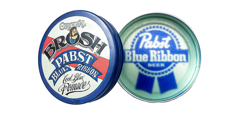 ブロッシュとパブスト ブルー リボンのコラボポマードが発売 