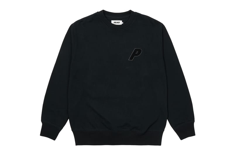Palace パレス スケートボーズ P-3 CHENILLE CREW OUTLINE P-3 CREW | PALACE SKATEBOARDS