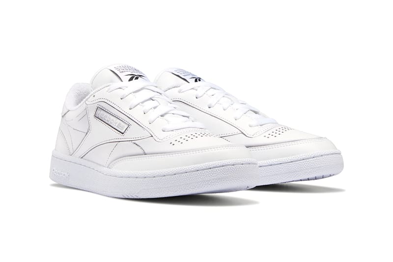 Maison Margiela x Reebok Club C Trompe L´Oeil ☆ コラボ Reebok Maison Margiela x Reebok CLUB C TROMPE L'OEIL Black
