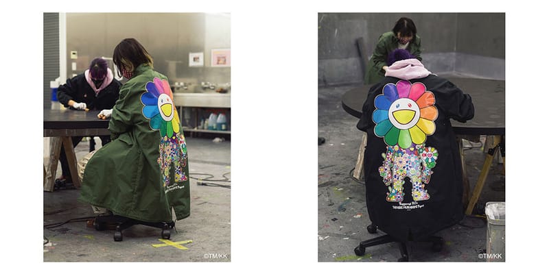 ソフが村上隆とのコラボレーションによるモッズコートを限定発売 