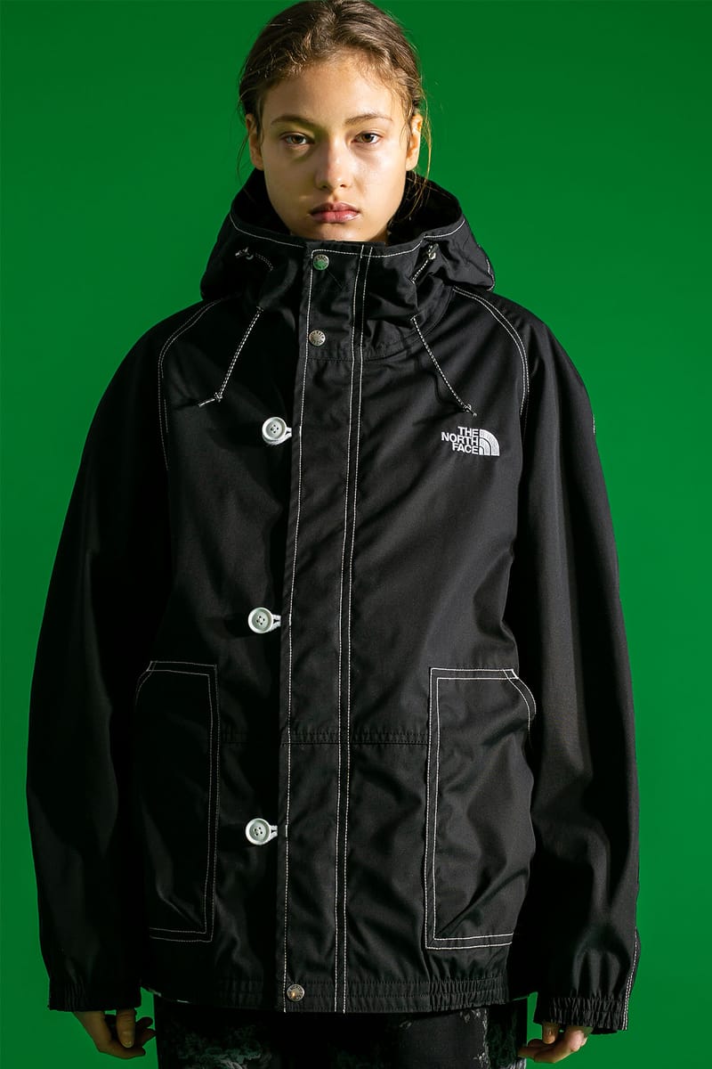 The north face black best sale label jp