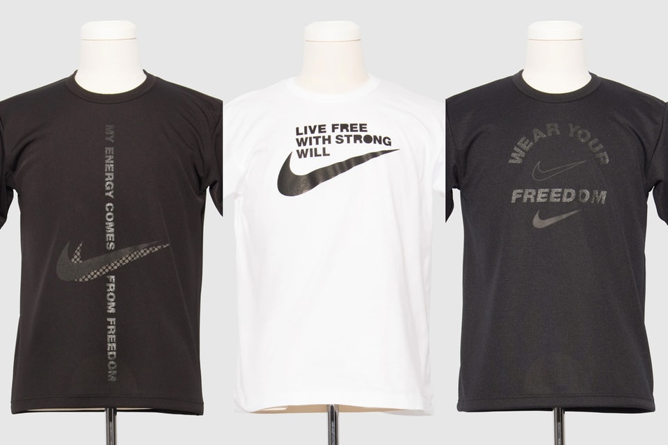 ブラック コム デ ギャルソン x ナイキがコラボTシャツの新作を発売 
