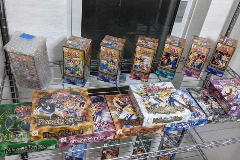 夫婦間のトラブルから『遊戯王OCG』初期未開封ボックスが大量に出品