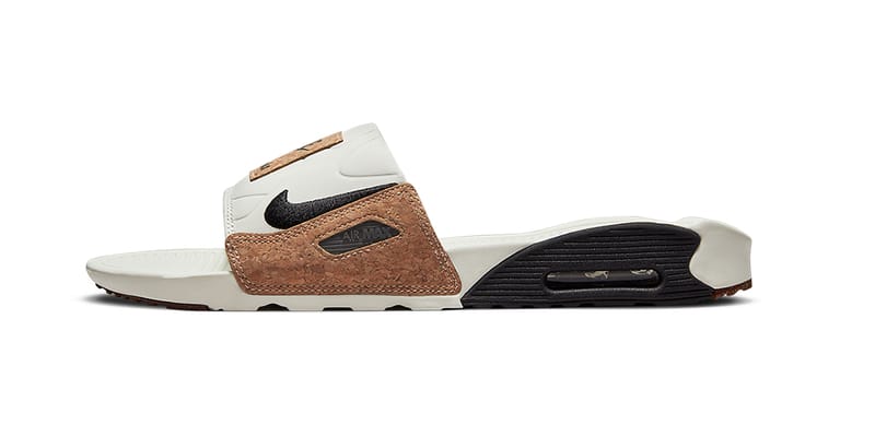 Nike Air Max 90 をモチーフとしたスライドサンダルの新作 “Cork” が 
