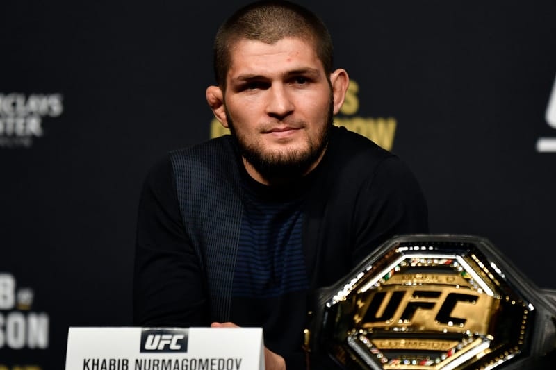 週末限定直輸入♪ UFC ハビブ・ヌルマゴメドフ カード Khabib