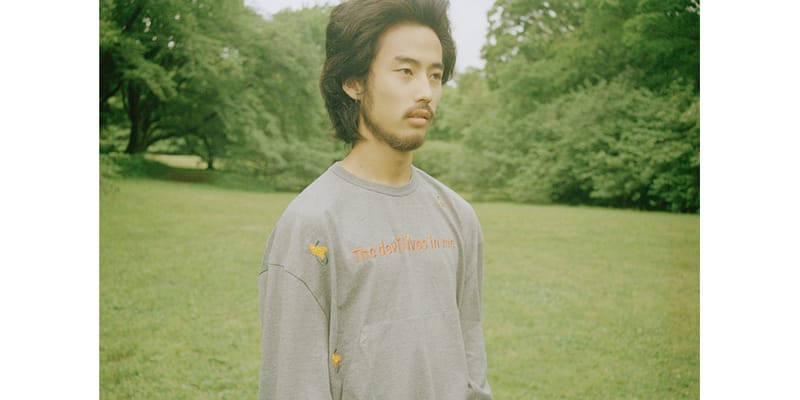 TTT MSW×BEAMS 21SS「FLOWER EMBROIDERY SLEEVE T」フラワーエンブロイ