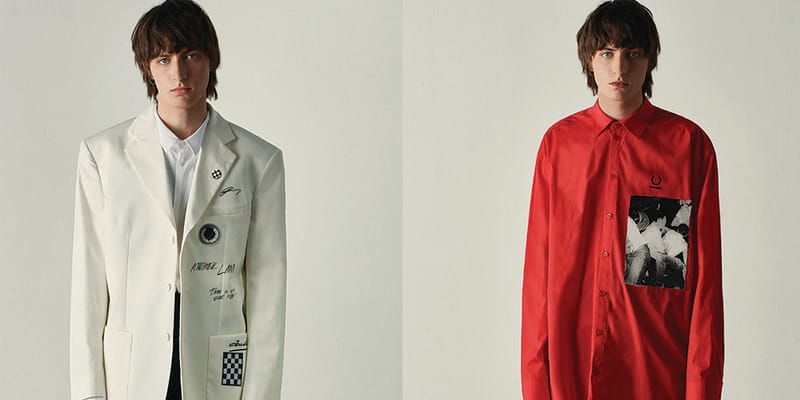 ラフシモンズxフレッドペリーの2021年春夏コレクションが到着