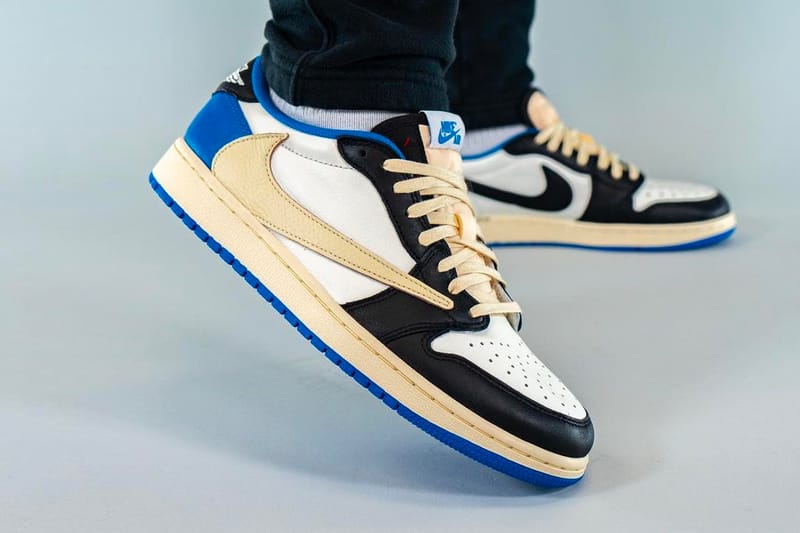 Travis Scott Fragment Air Jordan 1 Low - スニーカー