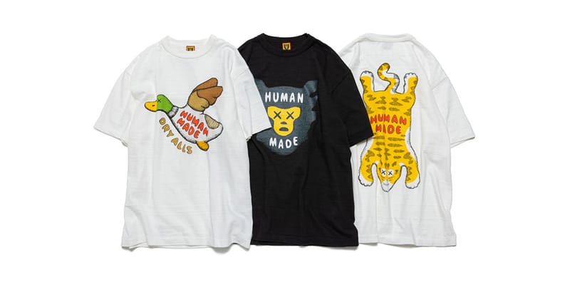 HUMAN MADE x KAWS  コラボ　Tシャツ　XL ヒューマンメード納品書あります