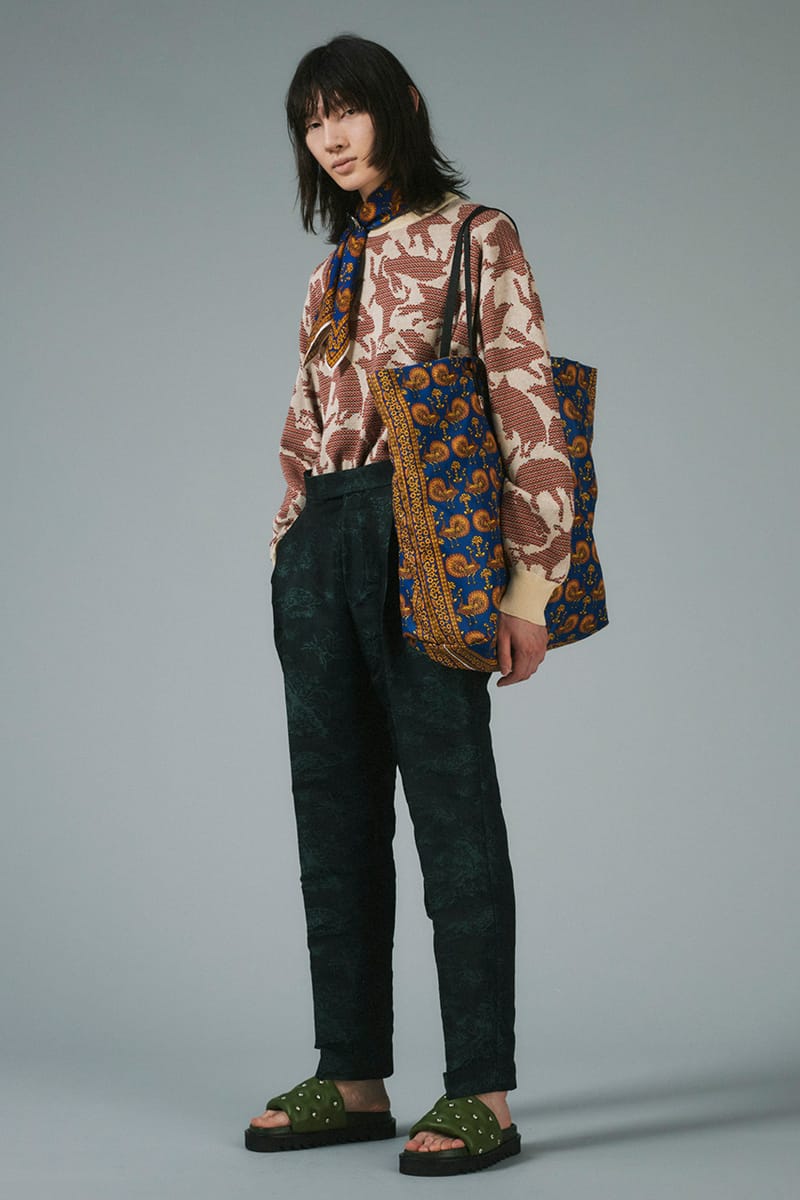 TOGA VIRILIS トーガ Animal Print Tote Bag TOGA. VIRILIS ペイズリー