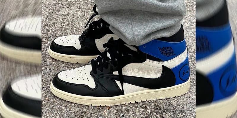 Travis Scott x fragment design x Air Jordan 1 High には別仕様の