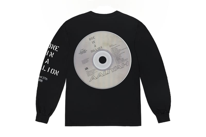 Aaliyah One In A Million Photo T-Shirt アリーヤ オフィシャル Aaliyah One In A Million Photo T-Shirt アリーヤ オフィシャル