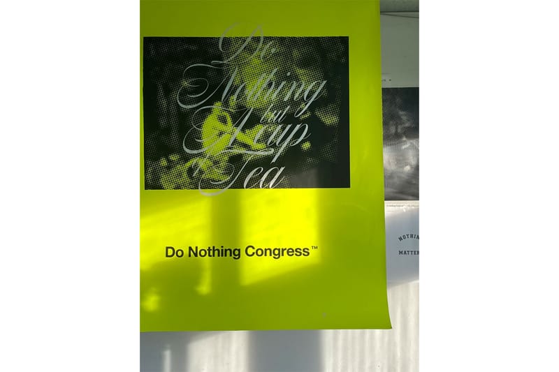 Do Nothing Congress ティーカップ\u0026ソーサー2セット Tシャツ