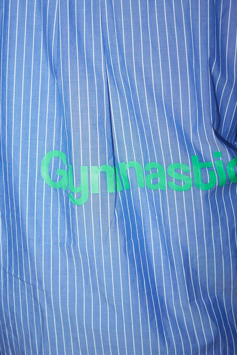 Sound SportsとFAFのコラボ/ Stripe shirts Blue Sound SportsとFAFのコラボ/ Stripe shirts Blue メンズ