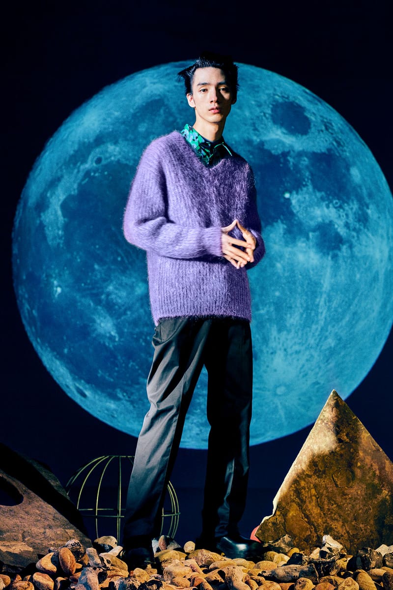 清水尋也が纏うサルヴァトーレフェラガモ 2021年秋冬