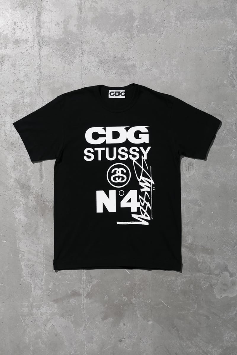 CDG STUSSY コラボレーション Tシャツ コムデギャルソン ステューシー