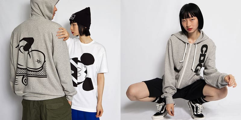 CDG x ディズニーからミッキーマウスのフーディとTシャツが発売