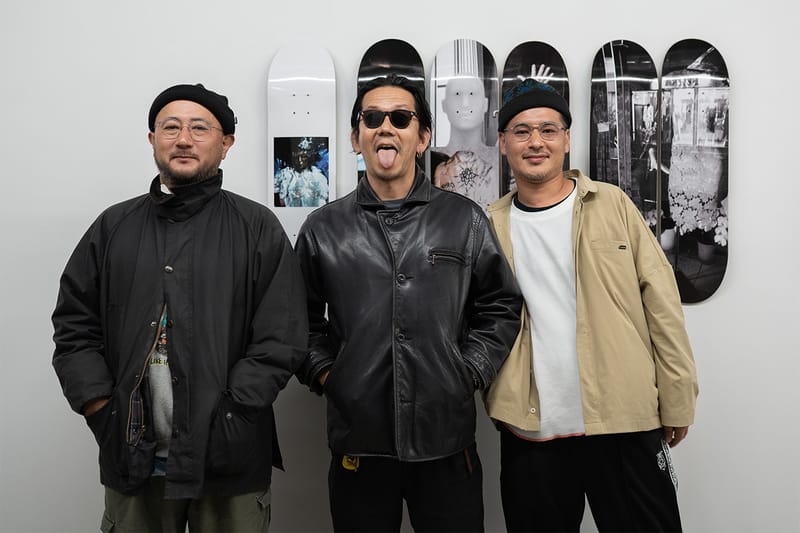 野村訓市とエビセンによるスケートデッキを使った実験的写真展に潜入