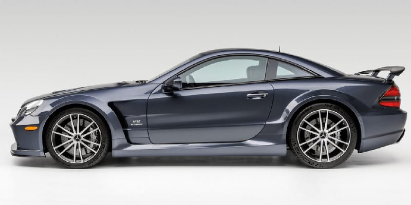 メルセデス・ベンツ SL65 AMG ブラックシリーズ(R230) 2009年 2009年製のベンツ SL65 AMGがオークションに出品される