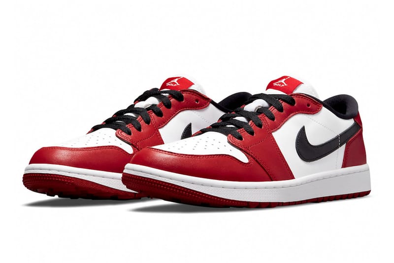 NIKE ナイキ AIR JORDAN 1 LOW GOLF CHICAGO DD9315-600 エアジョーダン1ロー シカゴ ローカットスニーカー ゴルフ US10.5/28.5cm ホワイト/レッド