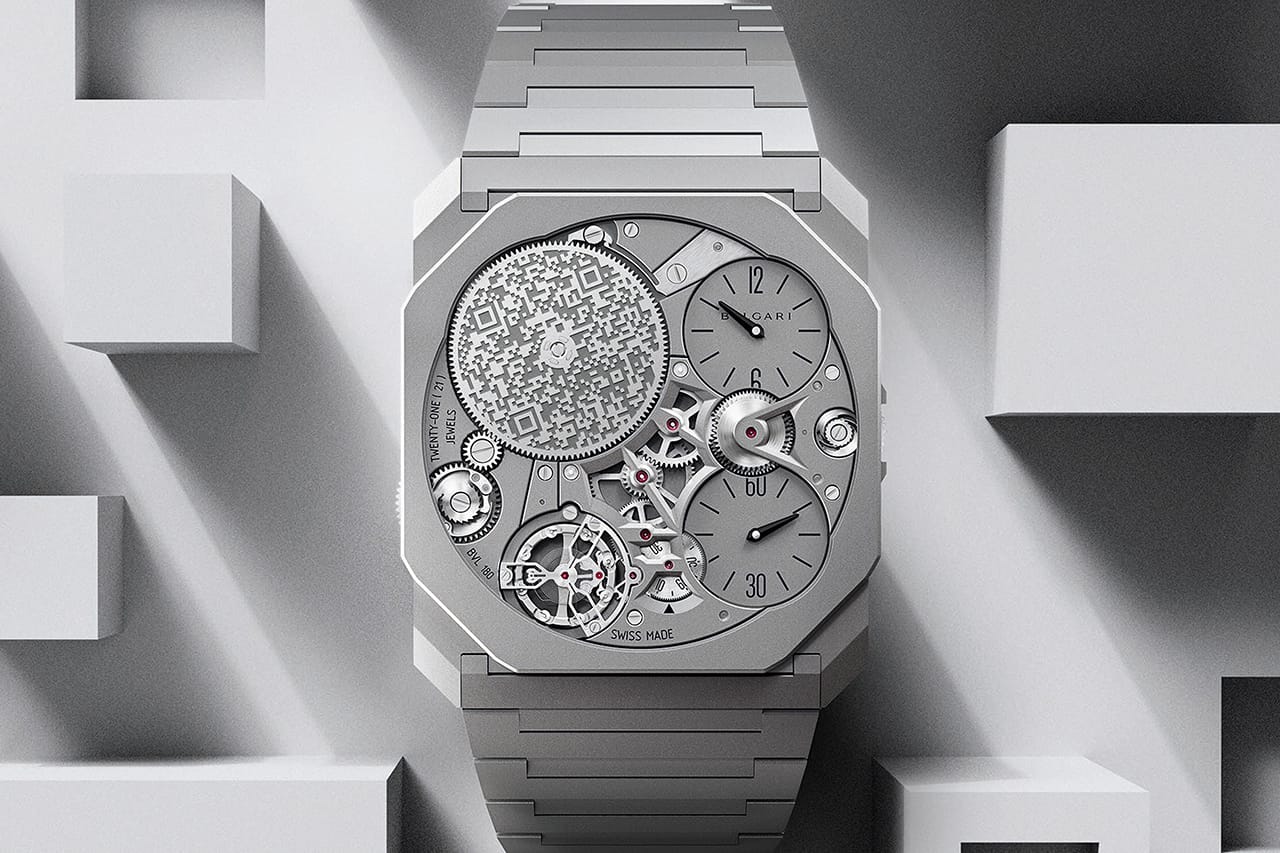 ブルガリが世界最薄記録を更新したオクトフィニッシモの新作時計を発表