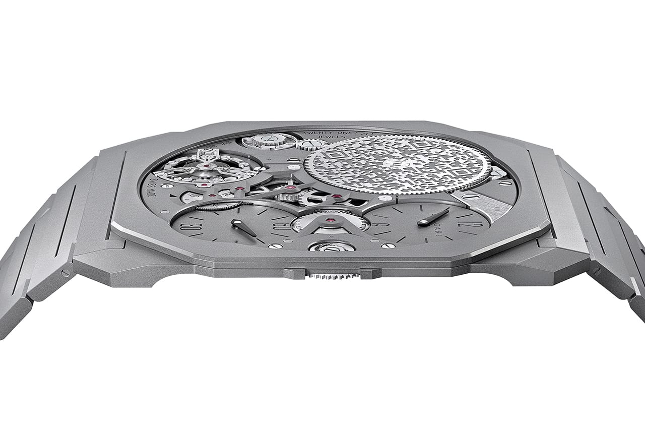 ブルガリが世界最薄記録を更新したオクトフィニッシモの新作時計を発表