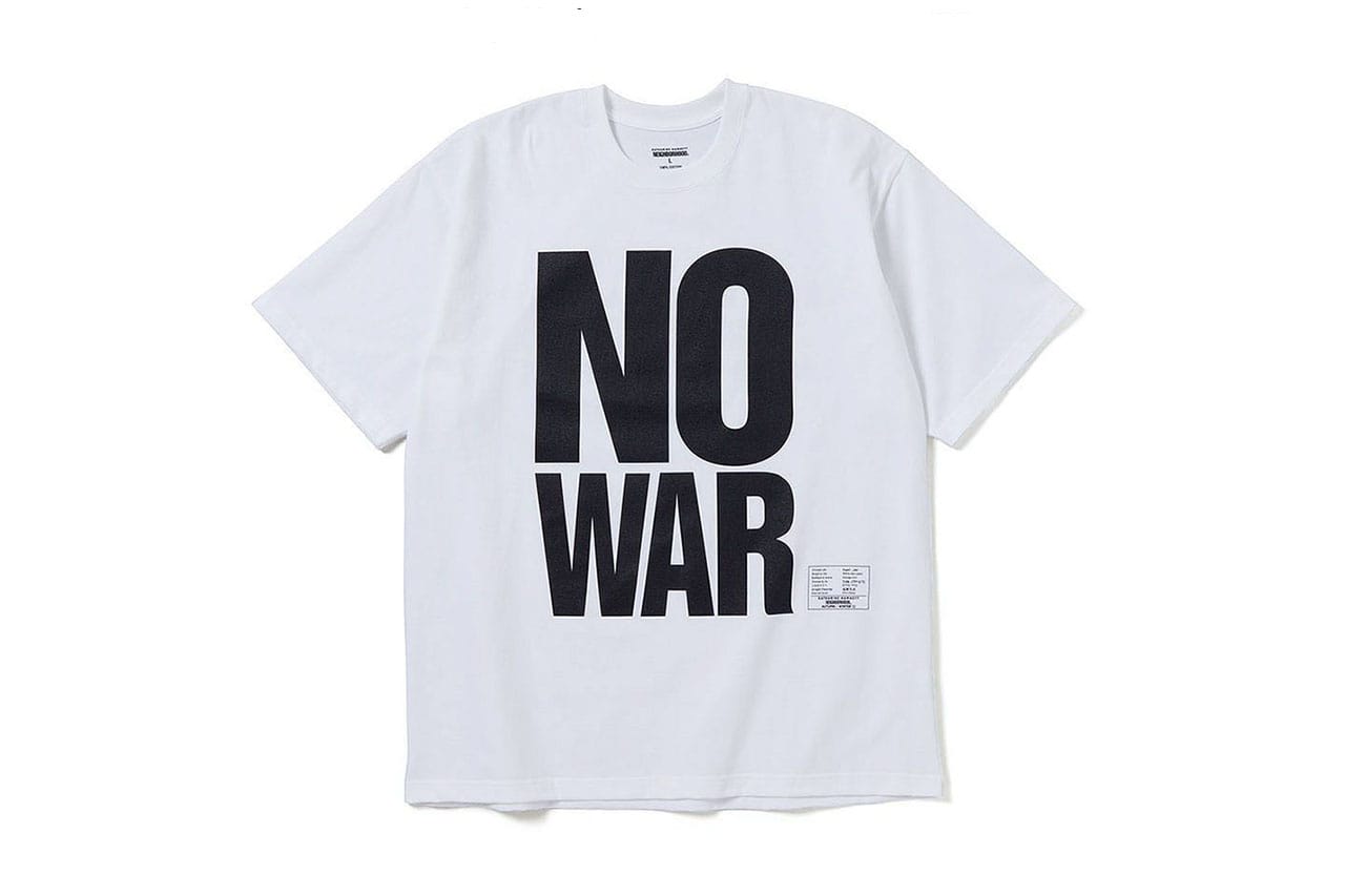 ネイバーフッドxキャサリンハムネットのウクライナ支援Tシャツが発売