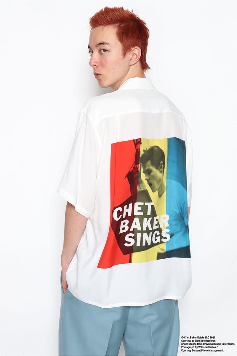 ワコマリア chet baker tシャツ-